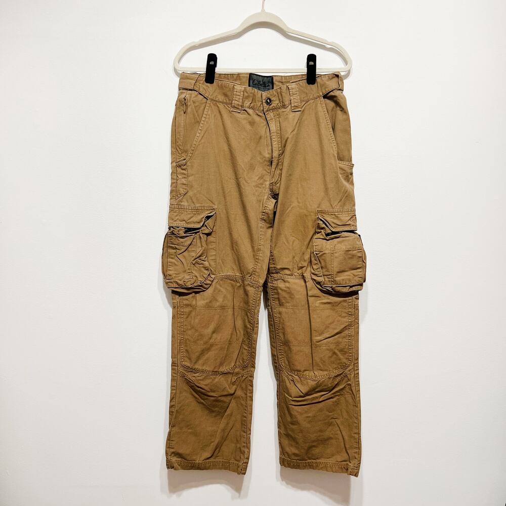 Cabela's mens khaki cargo pants outdoors hiking 32 x 32